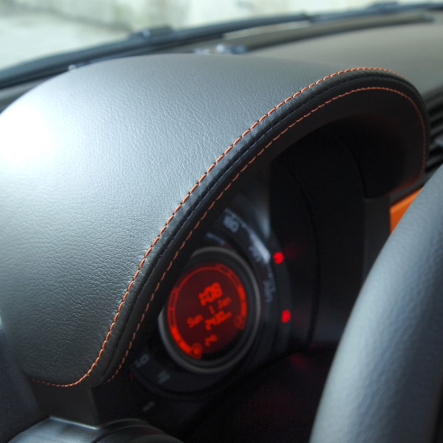 ability アバルト メーターフードカバー + スイッチカバー ABARTH500/595 アルカンターラ メーターフードカバー アバルト｜ラテン