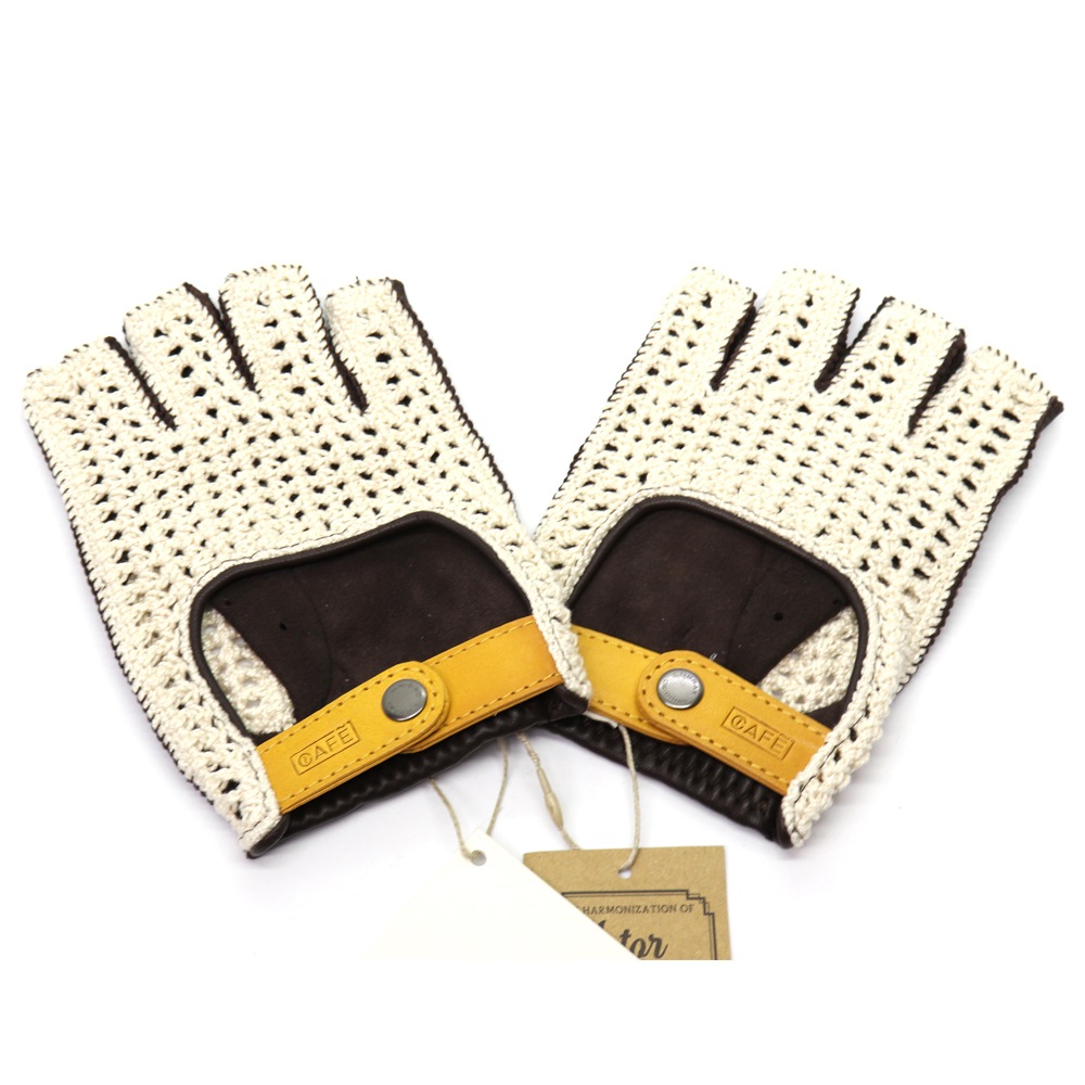 CAFE LEATHER �ե��󥬡��쥹���åȥ�ɥ饤�ӥ󥰥������֡ʥ֥�å������ҡ���S������