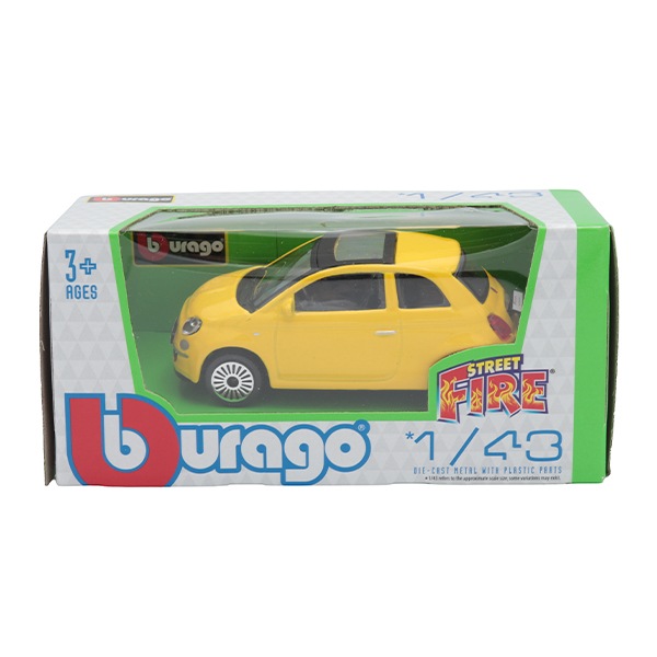 FIAT ���� 500 1/43 �ߥ˥���(��������) burago �ե����å�