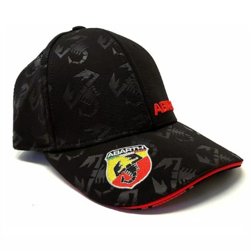 ABARTH 純正 スコーピオンロゴ キャップ(ブラック)｜ラテン車の雑貨と