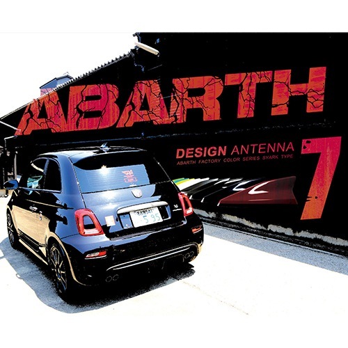 EVE DESIGN ABARTH �ǥ����󥢥�ƥ� ���㡼�� TYPE7(�֥�å�)