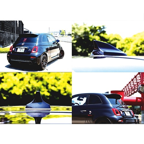 EVE DESIGN ABARTH �ǥ����󥢥�ƥ� ���㡼�� TYPE7(�֥�å�)