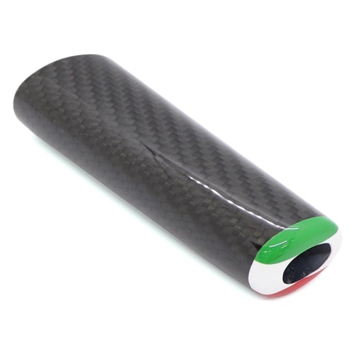 ABARTHアバルトカーボンサイドブレーキカバー 希少 アバルト リアル