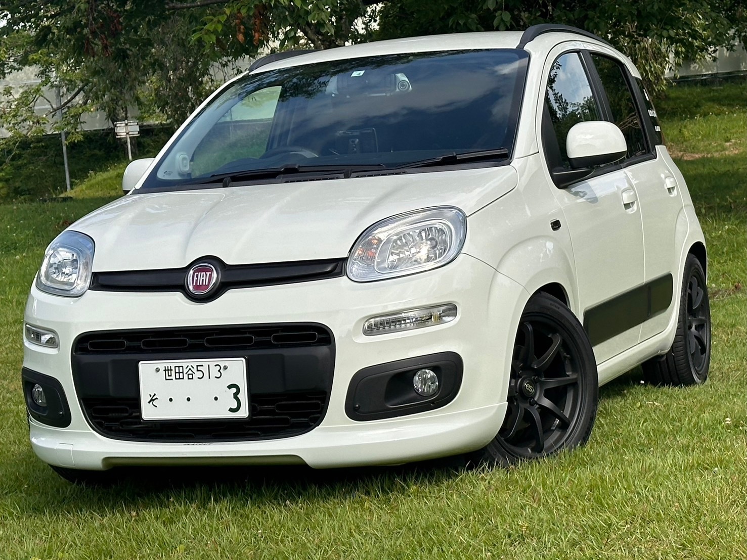 ��piu panda��FLATOUT FIAT PANDA �ե���ȥ�åץ��ݥ��顼������ž夲