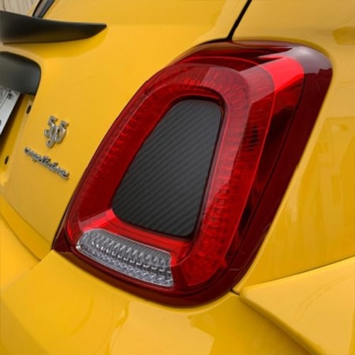 THREEHUNDRED ABARTH マットカーボンテールレンズパネル(S4 