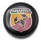 ABARTH ���� �ۥ����륻�󥿡�����å�  4�ĥ��åȡʥ֥�å��ˡ�ľ��6.0cm�� ���Х��