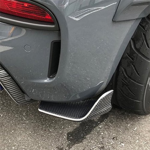 THREEHUNDRED ABARTH 595 カーボンリアアンダーフィン(シリーズ4