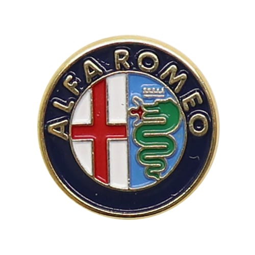 Alfa Romeo 純正 エンブレム ピンズ【1.5cm】ピンバッジ｜ラテン車の