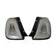 AutoStyle LED�ơ����� �ʥۥ磻�ȡ����ꥢ��for FIAT500 �� ABARTH595/695 ���Х�� �ե����å�