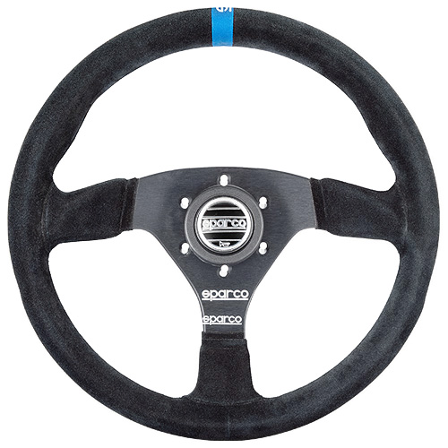sparco ステアリングホイール R383 LOGO｜ラテン車の雑貨とパーツ通販