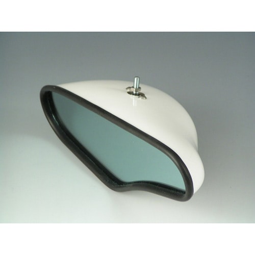 モナコミラー240【FRP製】(ホワイト)+専用アーム FIAT500 / ABARTH