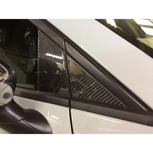 AutoStyle ABARTH500/FIAT500 �����ܥ�ԥ顼�ѥͥ륻�å� 6pcs