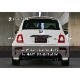 core OBJ ꥢ󥫡ꥢ⡼ե for ABARTH595/695/FIAT500 Rear Winker Clear Smoke Film