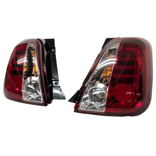 FIAT/ABARTH 500 LED�ơ�����(���ꥢ/��å�) ���Х�� �ե����å�
