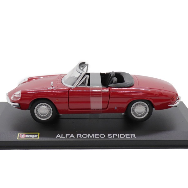 Alfa Romeo ���� SPIDER 1966 �ߥ˥����ʥ�åɡ� burago�� 1/32��������