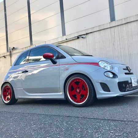 THREEHUNDRED ロワリングスプリング ハーフダウン ABARTH595 THREEHUNDRED ロワリングスプリング ハーフダウン ABARTH500/595