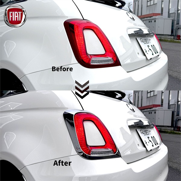 EVE DESIGN GOLD PARTS COLLECTION �ơ������ ���С� �ĥ���ơ��� ���� FIAT500 ABARTH595/695 ���꡼��4���ʥ�����ɡ� TCF-GLD