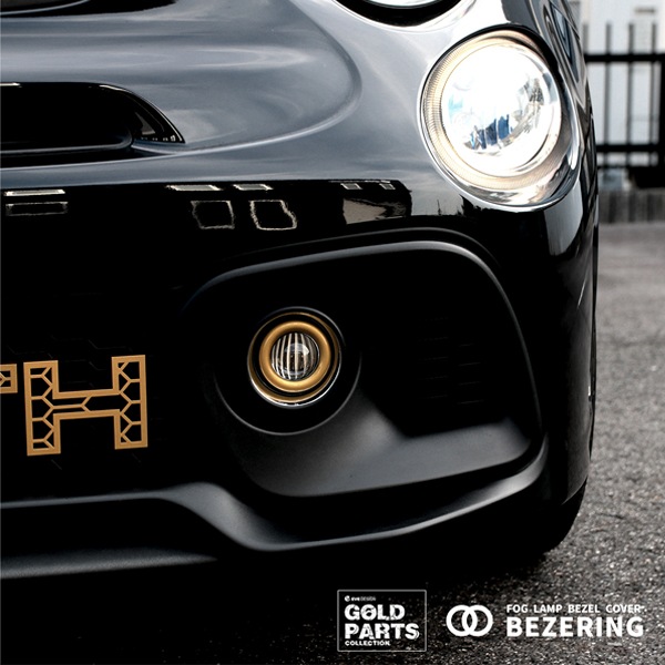 EVE DESIGN GOLD PARTS COLLECTION եץ٥륫С֥٥󥰡 ABARTH 500/595/695 FIAT 500 եռ ʥɡ FCF-GLD