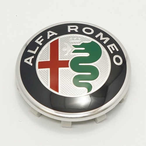Alfa Romeo 純正 ニューエンブレム ホイールセンターキャップ【6cm 