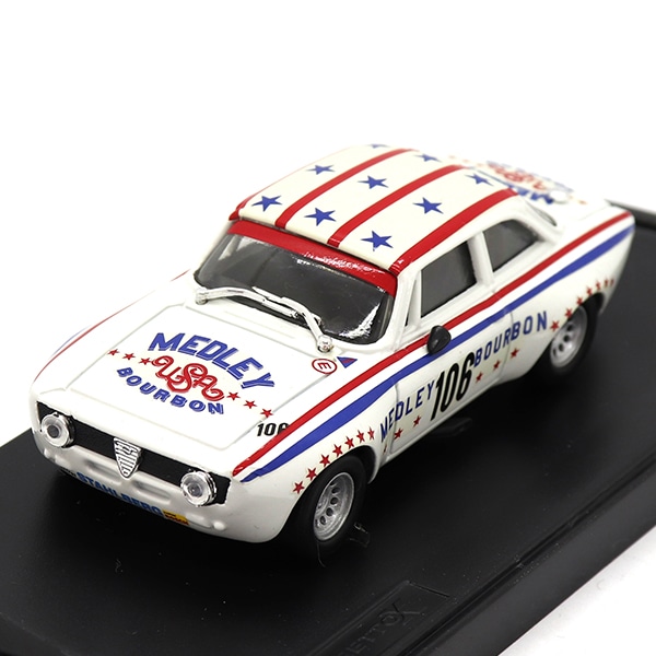 ミニカー Alfa Romeo GTA 1300 40th Anniversary GAZOOショッピング ALFA ROMEO GTA 1300 JUNIOR 1968（1／43）: クルマ