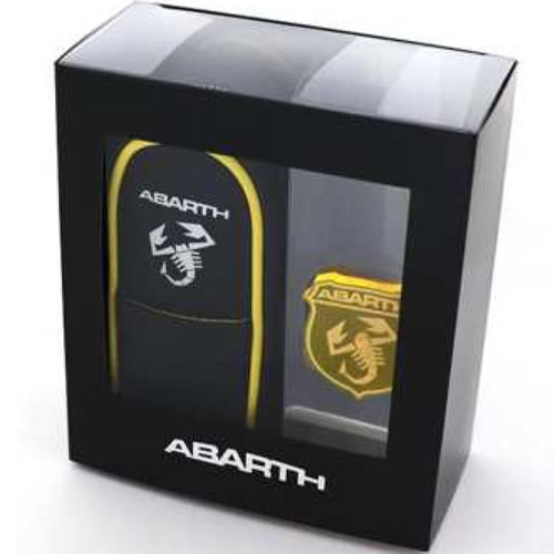 ABARTH 純正 ゴルフギフトセット(ボールポーチ&アクリルマーカー
