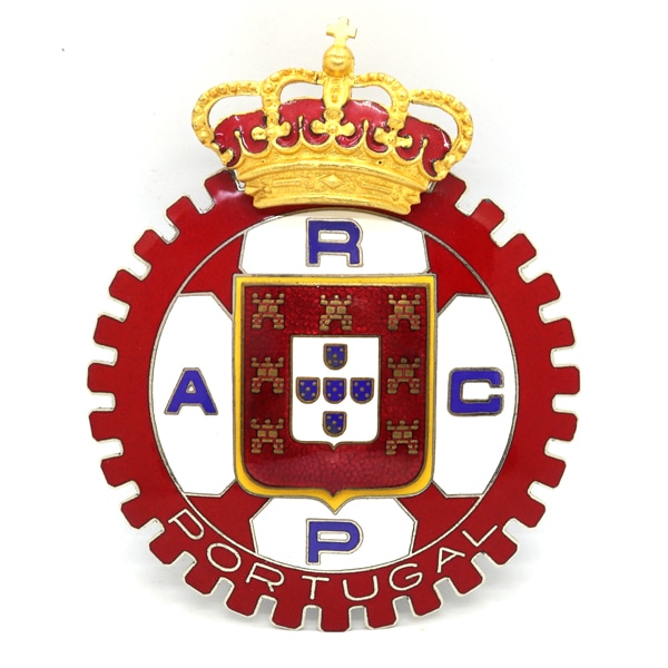 Real Automovel Club de Portugal（RACP） エンブレムプレート｜ラテン