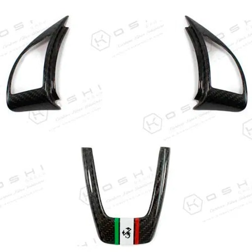 値下げ】ABARTH スコーピオンφ350mmレザー ステアリング