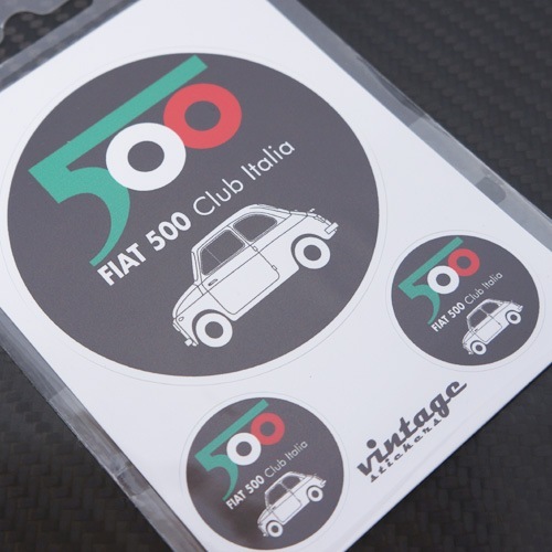 FIAT 500 Club Italia ���ƥå���3�祻�å�