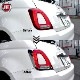 EVE DESIGN �ơ������ ���С� �ĥ���ơ��� ���� FIAT500 ABARTH595/695 ���꡼��4���ʥܥ��Υ� �ۥ磻�ȡ� TCF-268