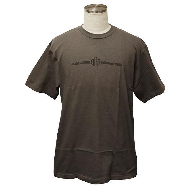 Alfaromeo アルファロメオ 純正 半袖 Tシャツ（カーキ）｜ラテン車の