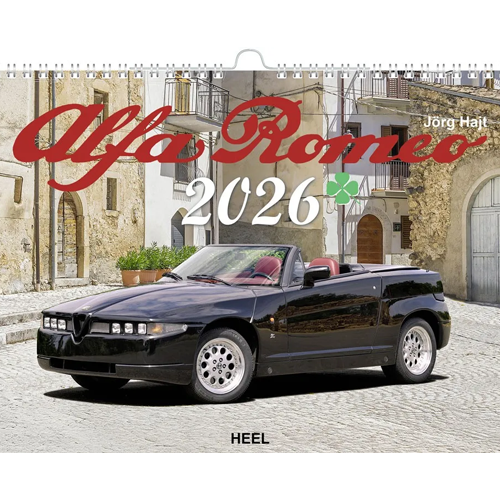 Alfa Romeo カレンダー 2026｜ラテン車の雑貨とパーツ通販 FLATOUT