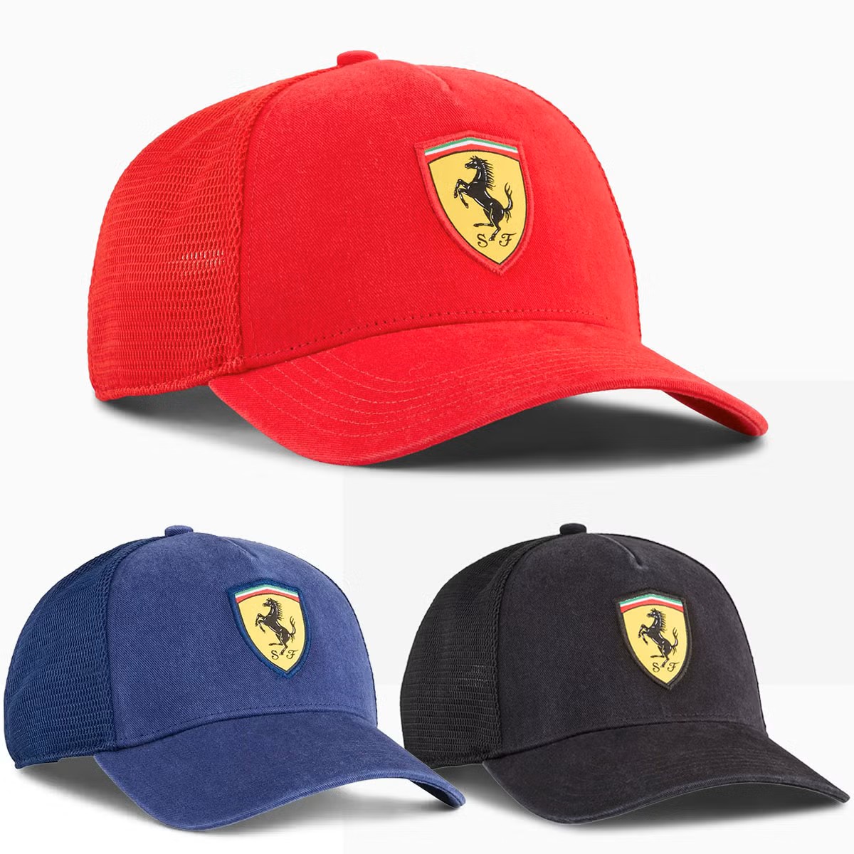 Ferrari純正 スクーデリア フェラーリ トラッカー キャップ｜ラテン車 