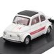 FIAT ABARTH 695 SS Assetto corsa 1968 Bianco Interno rosso-avorio 1/43�������� �ߥ˥��� brumm