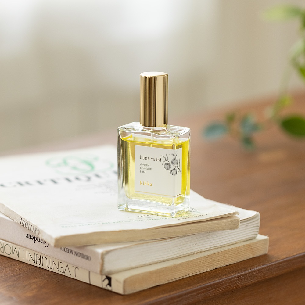 hana to mi】オードトワレ kikka｜エッセンシャルオイル（精油・アロマ