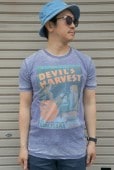 WORN BY DEVILS HARVES T TSHIRT -NAVY- WBMT0756NAVY