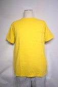 GOOD WEAR JAPAN CUSTOM OVER DYE SS CREW NECK POCKET TEE -CITRON YELLOW-