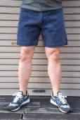 SUNLIGHT BELIEVER 70S CORD SHORTS -PIG NAVY-