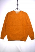 HARLEY OF COTLAND CREW NECK SWEATER -VINTAGE ORANGE- 2474