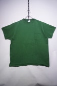 GOOD WEAR JAPAN CUSTOM SS CREW NECK POCKET TEE -JADE GREEN-