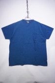 GOOD WEAR JAPAN CUSTOM SS CREW NECK POCKET TEE -SMOKY COBALT-