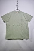 GOOD WEAR JAPAN CUSTOM SS CREW NECK POCKET TEE -SMOKY SAGE-