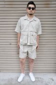 DANNERۡCHAH CHAHۡSET UPADVENTUR SHIRT JACKET SHORTS -BEIGE-