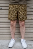 BURLAP OUTFITTERTRACK SHORT SOLID -LEOPARD-