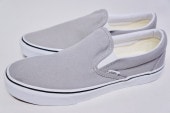 VANS LIFESTYLE CLASSIC SLIP ON -DRIZZLE TRUE WHITE- VN0A4U38IYP