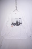 ONEITA7DAYS A WK LONG SLEEVE TEE -WHITE-