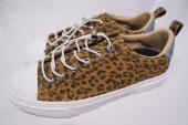 SLACK FOOTWEAR CLUDE PREMIUM SUEDE- LEOPARD WHITE- SL1401-772