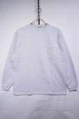 GOOD WEAR JAPAN CUSTOM LONG SLEEVE POCKET TEE -ICE GREY-