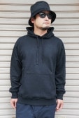 REIGNING CHAMPMIDWEIGHT TERRY RELAXED HOODIE -BLACK- RC-3719-