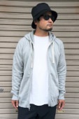 REIGNING CHAMPMIDWEIGHT FULL ZIP HOODIE -HGREY- RC-3205