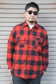 SUGARCANEBOA SHIRT JACKET -RED- SC15000